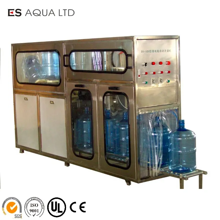 Çin otomatik iyi fiyat 5 galon 20 litre saf/mineral içme suyu şişe dolum makinesi