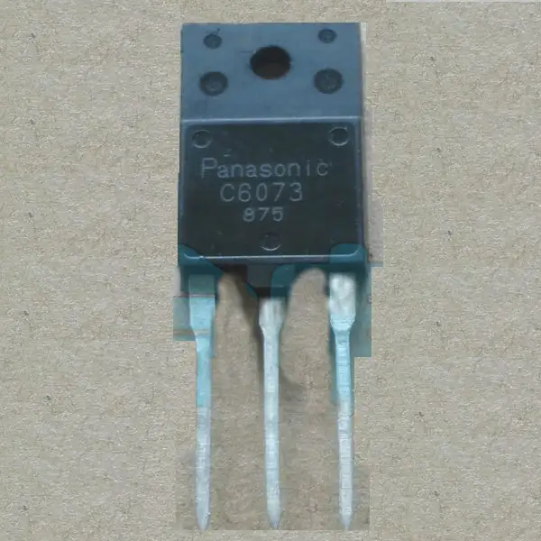 Transistor amplificador de frequência, transistor c6073 2sc6073 pnp npn c6073, amplificador de áudio de frequência TO-3P