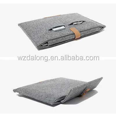 Housse pour ordinateur portable à manches en feutre, étui pour Apple MacBook Air pro 11 "12" 13 "15" BSCI SEDEX