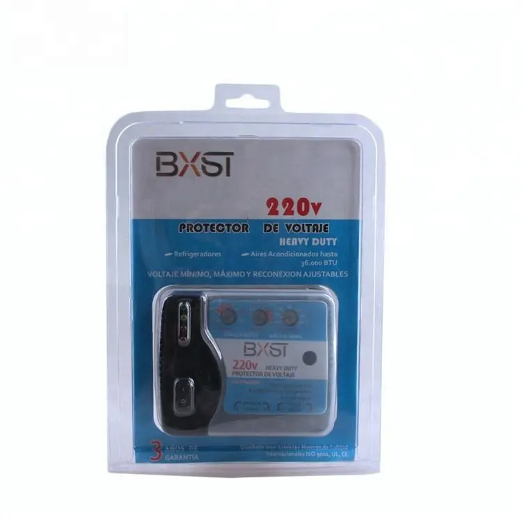 BX-015-220V สายไฟป้องกันแรงดันไฟฟ้าสวิทช์แรงดันไฟฟ้าอัตโนมัติตู้เย็นป้องกันแรงดันไฟฟ้าสำหรับบ้าน