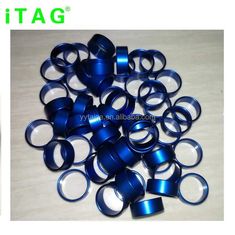 2-28mm 17 colors aluminum bird ring bands with/without laser number