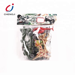 พลาสติกราคาถูกเด็กเล่นพลาสติกยานพาหนะทหารชุดทหารของเล่น - Product Image 1