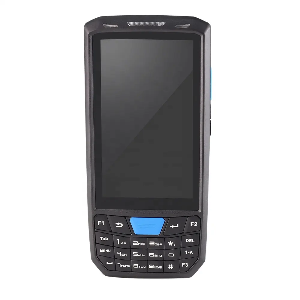 Lecom nouveau modèle T80 pda scanner de codes à barres 4.5 "terminal tenu dans la main de RFID NFC