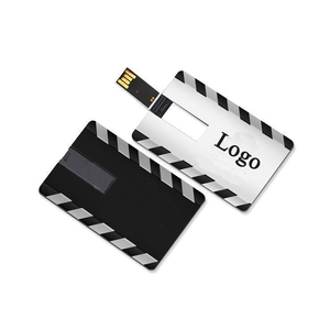 עמיד למים פלסטיק כרטיס ביקור USB דיסק און קי מותאם אישית לוגו Usb עט כונן 4gb 8gb
