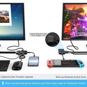 5 En 1 4K30Hz U3.1 Type-UB a Hub UB para Witch intenso con Witch Ype able 87 87W igital udio IDEO ddapter - Product Image 6