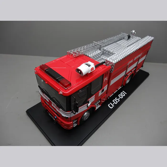 OEM 1:32 die cast americano giocattolo camion dei pompieri personalizzato aeroporto fuoco camion made in China