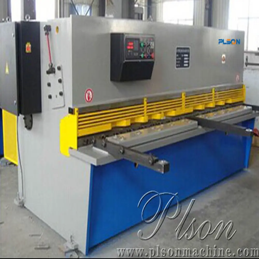 PLSON QC11K series hydraulic guillotine shearing machine made in China