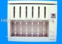 Equipo de procesamiento de muestras, máquina de prueba de laboratorio, Analizador de grasa automático, SZF06 (extractor Soxhlet) - Product Image 3