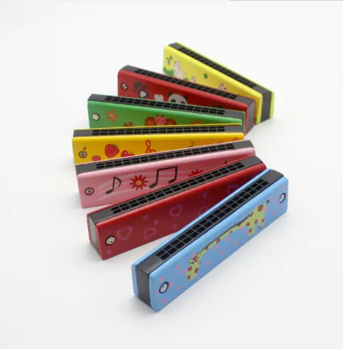 Kèn Harmonica Mini Bằng Gỗ Thương Hiệu Fq Giá Kèn Harmonica