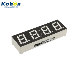 Gemeinsame Kathode 12 Pin Grün 0,28 Zoll 4 Bit 7 Segment LED-Anzeige