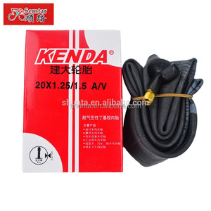Wholesale Made in China KENDA 20*1.25/<strong>1.5</strong> A/<strong>V</strong> F/<strong>V</strong> Bicycle Inner Tire <strong>Tube</strong>