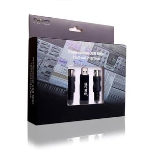 HiFing 5-контактный разъем DIN разъем MIDI кабель адаптер конвертер USB интерфейс миди из пианино клавиатура для компьютера - Product Image 6