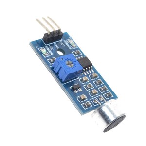 Módulo de Sensor de detección de sonido de voz de 3 pines para Aduino DIY vehículo inteligente Robot helicóptero avión Boart Coche - Product Image 1