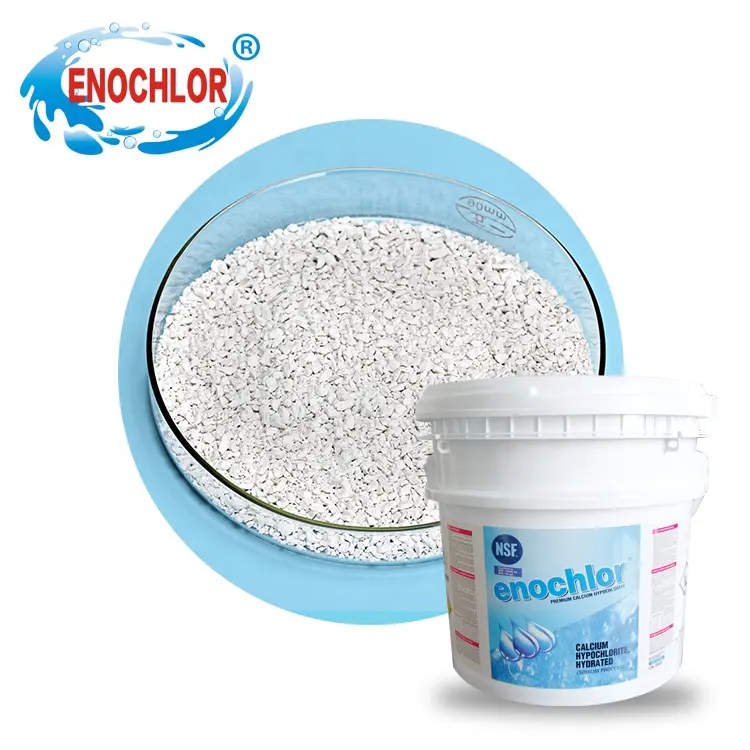 swimming pool chlorine calcium hypochlorite 65% wholesale granular