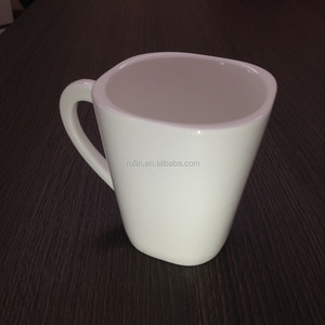 ถ้วยกาแฟสี่เหลี่ยมลายเอสเปรสโซ่เซรามิกเอธิโอเปียสำหรับโรงแรมและร้านอาหารดีไซน์ทันสมัยปรับแต่งโลโก้ได้ตามต้องการ - Product Image 2