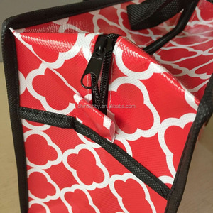 Không thấm nước di chuyển moven Túi tùy chỉnh công suất lớn Trung Quốc Jumbo lưu trữ giặt mua sắm tái sử dụng tái chế PP dệt Túi với dây kéo - Product Image 4