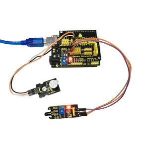 Keyes tudio Flammens ensor Brand erkennungs sensor modul Kompatibel mit für UNO und für Mega R3 für Arduino für Micro bit