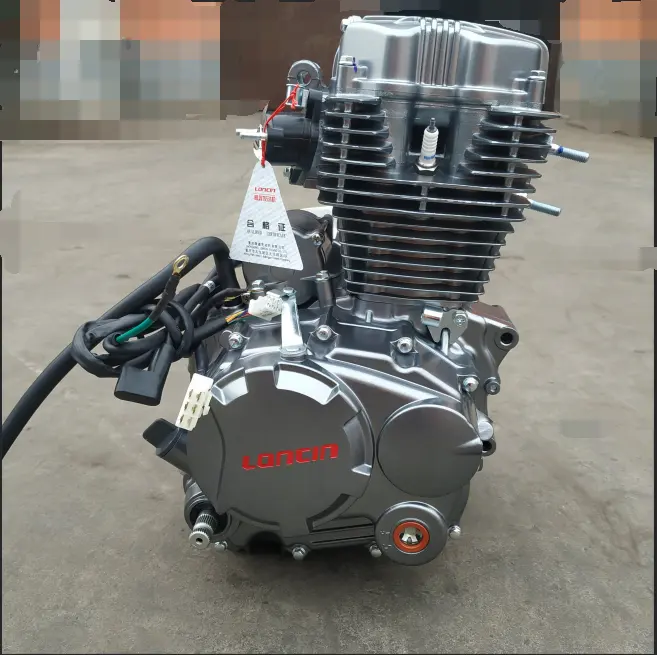 China Goedkope Loncin Kick Start Motorfiets Motor Driewieler Gebruikt 150cc Motor
