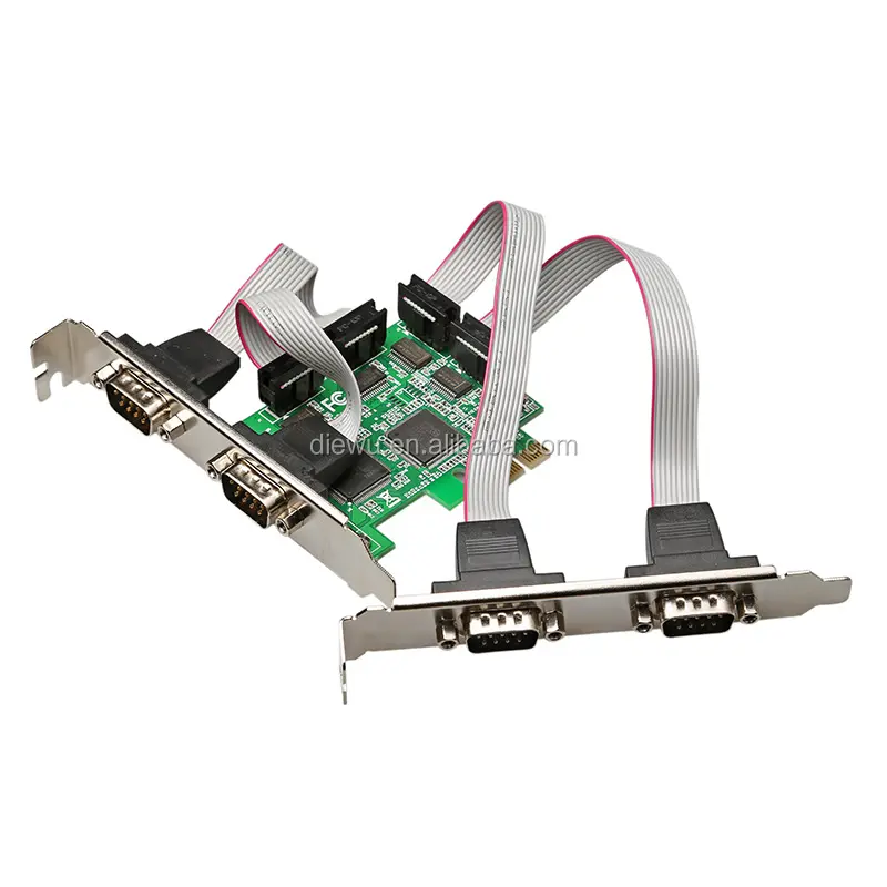 4 serie RS232 puerto PCI Express tarjeta Combo