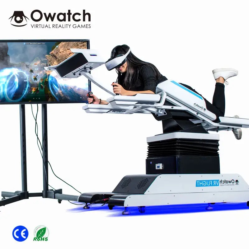 Owatch-RV interactiva simulador de vuelo Birdly estilo con vuelo del Dragón juegos dirección controlable