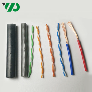 Overhead Waterproof Twisted Pair Copper 0.5mm Cat5e UTP <strong>Network</strong> 2 Core 1mm2 Electrical Monitoring <strong>Communication</strong> <strong>Cable</strong>