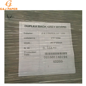 用于包装材料的 350g 灰色板纸 - Product Image 6