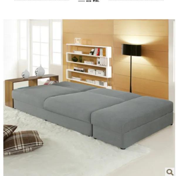 Sofá cama de sala de estar personalizado, color gris, el mejor precio, 2020