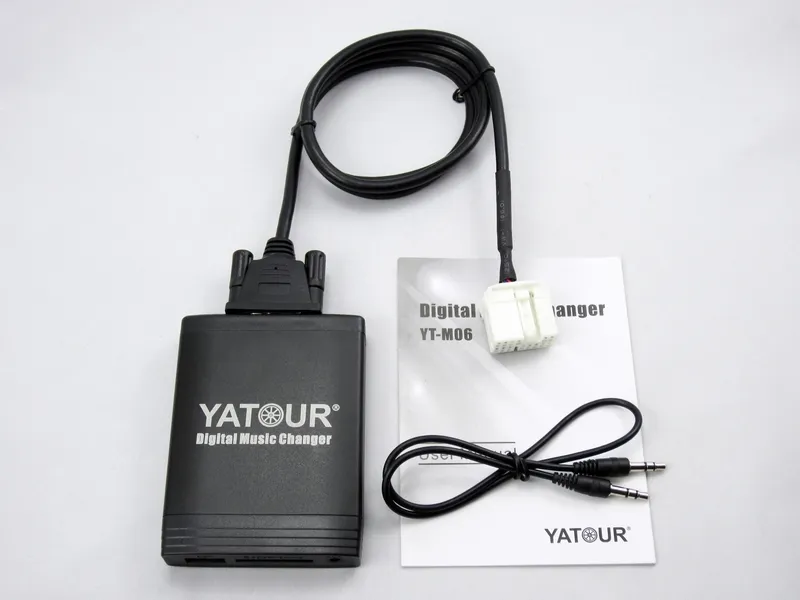 Yatour Car Digital CD wechsler MP3 WMA player USB SD AUX auto adapter interface musik integration kit box