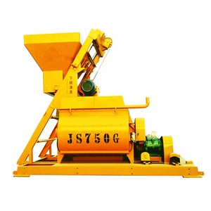 <strong>JS750</strong> Double Shaft Paddle <strong>Mixer</strong> Twin Shaft Concrete <strong>Mixer</strong>
