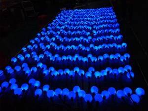 DMX 512 DE control DE 360 grado 50mm 3D globo de luz RGB led pixel bola - Product Image 6