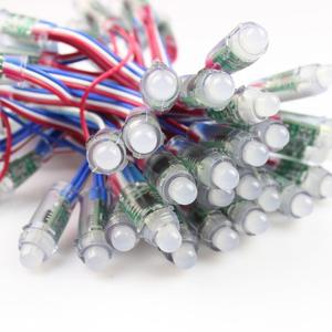WS2811 1903 12-mm-LED-Pixelmodul DC5V Wasserdichte Vollfarb-RGB-Schnur Weihnachten Unabhängig adressierbare LED