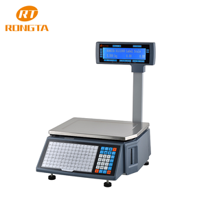 Rongta rls1000 rls1100 etiqueta de códigos de barras, balanças de pesagem digital, suporte para computador de conexão