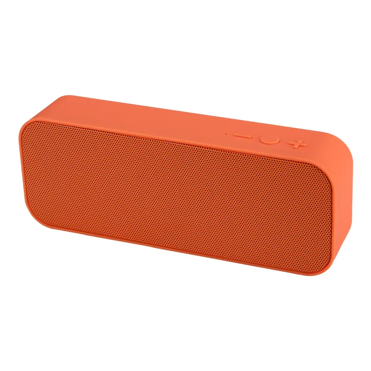 OEM ODM 6W bluetooth 5.0 Speaker FM Wireless speaker gift promotional portable music box speaker with FM radio TF card