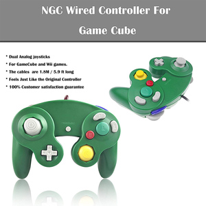 ゲームキューブおよびWIIビデオゲーム用のカラフルなNGC有線ジョイスティックコントローラー - Product Image 6