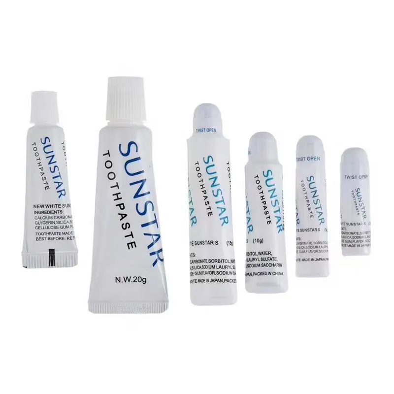 Factory Price Whitening Sunstar 5g Toothpaste For Hotel Amenities