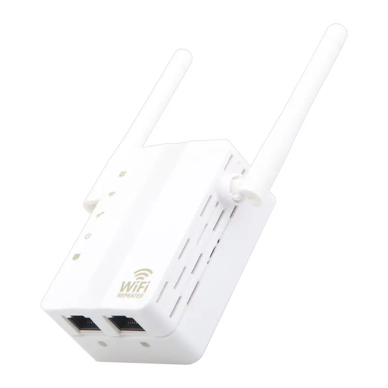 WiFi Range Extender 300 Mbps di Velocità Veloce Mini WiFi Router, ripetitore Wireless 2.4 ghz Banda di Rete Amplificatore con 2 Antenna Esterna