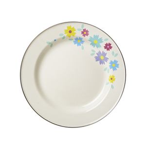 工厂圆形定制金属晚餐米饭搪瓷汤钢盘 - Product Image 5