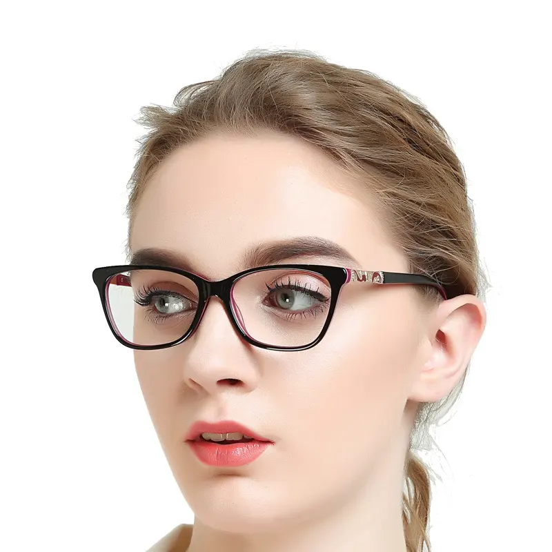 Nuevo modelo acetato gafas de marcos de anteojos gafas de marco de fabricantes en china