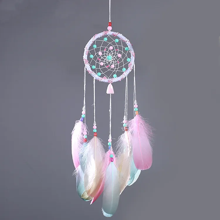 >>> Commercio all'ingrosso dream catcher piuma dream catcher decorazione, dreamcatcher fatti a mano