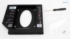第二个 <span class=keywords><strong>HDD</strong></span> Caddy 第2 SATA <span class=keywords><strong>3.0</strong></span> 硬盘驱动器 2.5 “硬盘 SSD 铝外壳 9.5毫米笔记本电脑 CD DVD 光盘