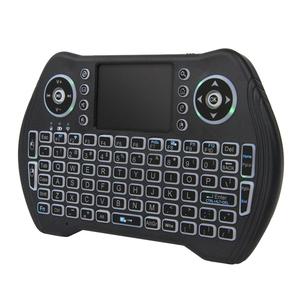 Mini <strong>Touchpad</strong> <strong>Keyboard</strong> KM9 with RGB Backlit USB Interface <strong>Wireless</strong> Fly Mouse for Smart TV Box NEW Release - Product Image 1