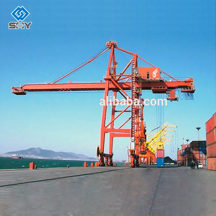 High Working Frequency STS Quayside Container Gantry Crane For Containers Handling