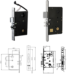 Ygs Modern Hotel Tcp Ip Rfid con chiave Card Reader Smart Wireless elettrico blocco porta Rfid controllo accessi serratura Hotel con sistema - Product Image 5