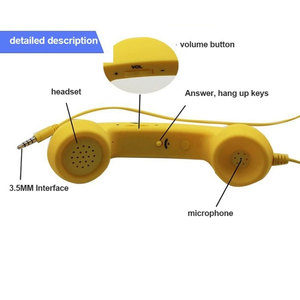 โทรศัพท์มือถือ 3.5 มม. เสียง AUX Volume Control หูฟังโทรศัพท์ลำโพง - Product Image 3