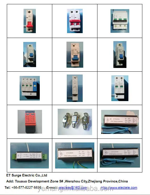 signal surge proective devices