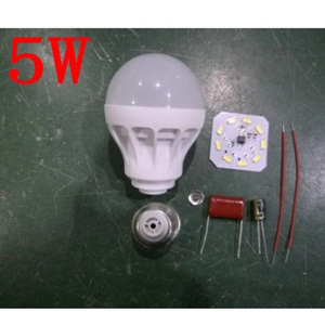 <strong>Led</strong> Bulb Light Raw Materials 3w 5w 7w 9w 12w 15w E27 B22 <strong>Led</strong> Accessories SKD Parts Plastic Aluminum Housing Driver <strong>PCB</strong>