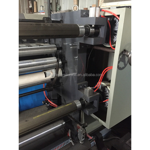 Vertikale Automatische BOPP PET <span class=keywords><strong>CPP</strong></span> CPE PVC Rolle Film Schneide Zurückspulen Maschine