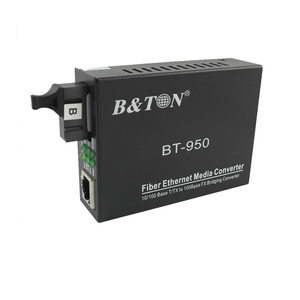 NETLINK HTB-1100S-25KM 10/100 m fiber ortam dönüştürücü Tek Modlu fiber optik alıcı/verici Çift - Product Image 5