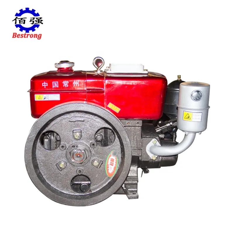 Yüksek Kaliteli Dört Zamanlı Küçük Tek Silindirli 6HP 6.5HP Dizel Motor R175B Tarım makineleri için 3.85KW