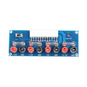 Benchtop Power Board 24 Pin Computer ATX Power Supply Breakout Adapter <strong>Module</strong> 12V 5V 3.3V - Product Image 4